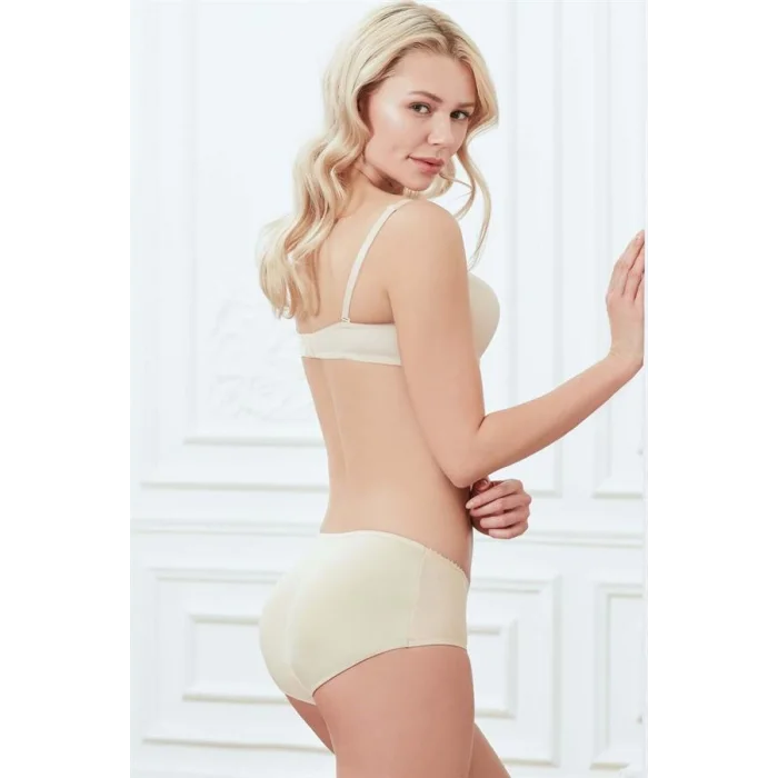 Kadın Kalça Kaldıran Destekli Pop-Up Slip (2689)