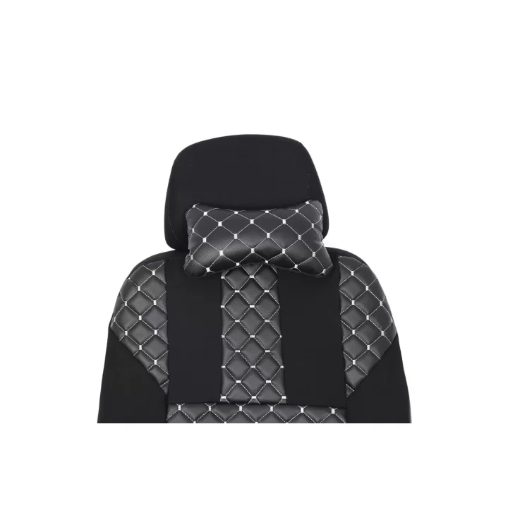 Koltuk Kılıfı Ön Arka Koltuklar Komple Set - Siyah