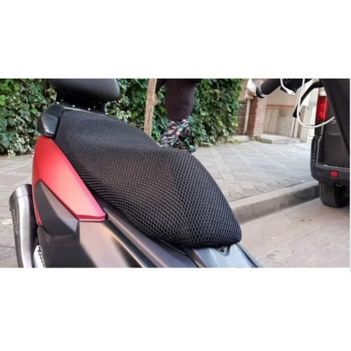 Motorsiklet sele koltuk Kılıfı fileli - Siyah