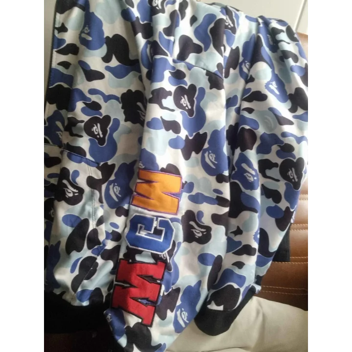 Unisex Pubg Bape x Shark Hoodie - Gri