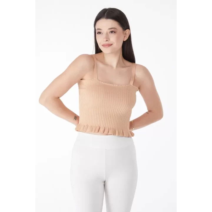 Yazlık triko crop