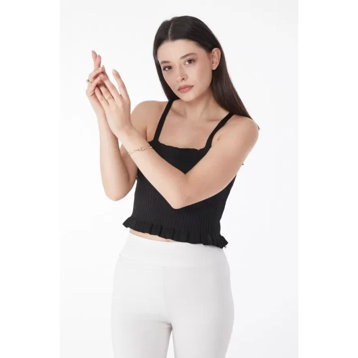 Yazlık triko crop