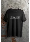 24 Kasım Öğretmenler Günü Baskılı Özel T-shirt - Siyah