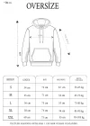 3 İplik Kapşonlu Sweatshirt hoodie - Beyaz