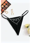 Arias Closet Arkası Sexy Yazılı Zincirli Fantezi Tanga Külot