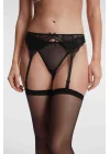 Arias Closet Dantelli Jartiyer String ve Çorap 3lü Takım