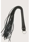 Arias Closet Deri Fantezi Harness Siyah Kırbaç