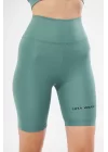 Biker Sporcu Şort - Mint Yeşil
