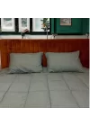 Çift Kişilik Doğal Yün Yorgan ve Yastık Takımı - Füme