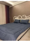 Çift Kişilik Doğal Yün Yorgan ve Yastık Takımı - Lacivert