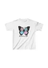 Çocuk Unisex Baskılı T-Shirt - Beyaz