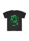 Çocuk Unisex Baskılı T-Shirt - Siyah