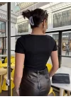 Fiyonklu bluz