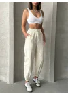 Jogger lastik paça pantolon