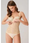 Kadın Toparlayıcı Bel İnceltici Dikişli Büyük Beden Kancalı Geniş Askı Sıkı Yelek Korse (2506)