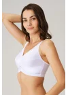 Kadın Toparlayıcı Minimizer Balensiz Desteksiz Dolgusuz Önden Açılan Sırt Destekli Medikal Sütyen (3651) Anıl