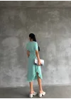 Kuşaklı elbise