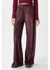 Leopar desen pantolon