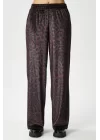 Leopar desen pantolon
