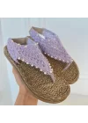 Mayya Lila Örgülü Sandalet