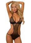 Siyah Tül Fantazi Babydoll TM1121