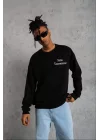 Üç İplik Biskilet Yaka Sweatshirt