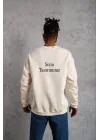 Üç İplik Biskilet Yaka Sweatshirt