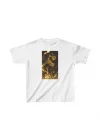 Unisex Çocuk Baskılı T-Shirt - Beyaz