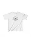 Unisex Çocuk Baskılı T-Shirt - Beyaz
