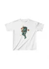 Unisex Çocuk Baskılı T-Shirt - Beyaz