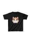 Unisex Çocuk Baskılı T-Shirt - Siyah