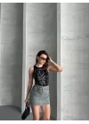 Varaklı bluz