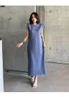 Vatkalı elbise