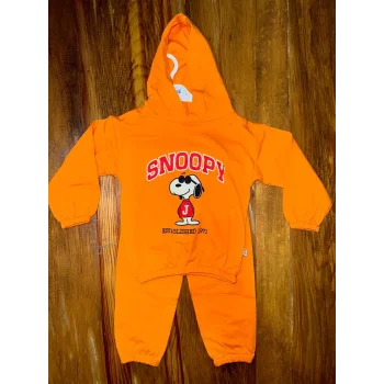 6-24 aylık snoopy takım turuncu