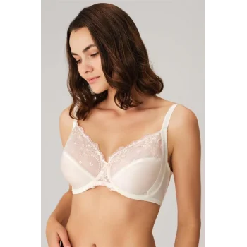 Kadın Balenli Desteksiz Dolgusuz Toparlayıcı Dantelli Küçültücü Sütyen (3633)