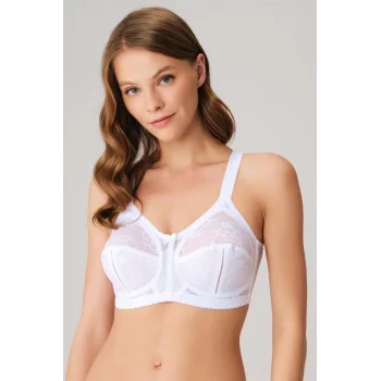 Kadın Balenli Desteksiz Dolgusuz Toparlayıcı Dantelli Küçültücü Sütyen (3717)
