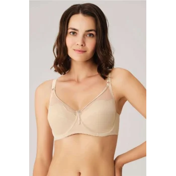 Kadın Balenli Desteksiz Dolgusuz Toparlayıcı Günlük Klasik Küçültücü Sütyen (3525)