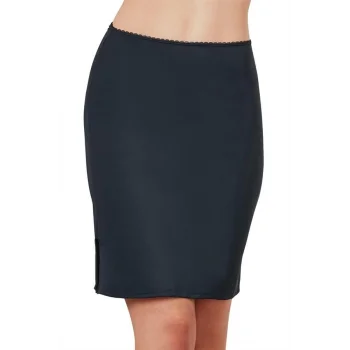 Kadın Mikropolyamid Esnek Kumaşlı Diz Üstü Kısa Etek Altı Jüpon (0623)