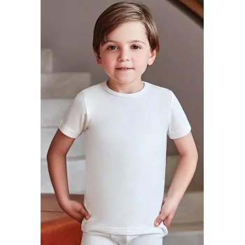 Uniseks Erkek/Kız Çocuk Termal Kısa Kol İçlik (2539)