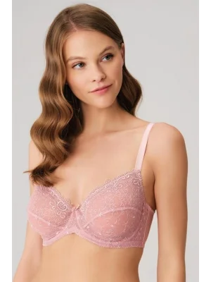 Arias Closet Balenli Desteksiz Dolgusuz Toparlayıcı Dantelli Küçültücü Sütyen