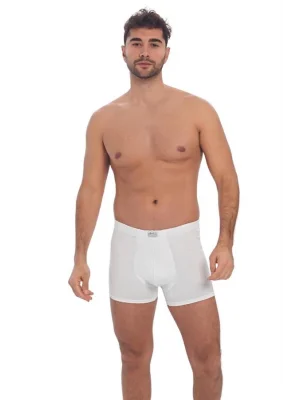 Erkek Pamuklu Geniş Bel Lastikli Klasik Bokser (0027)