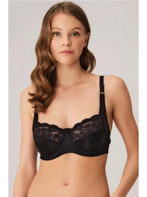 Kadın Balenli Desteksiz Dolgusuz Toparlayıcı Günlük Klasik Dantelli Küçültücü Sütyen (3215)