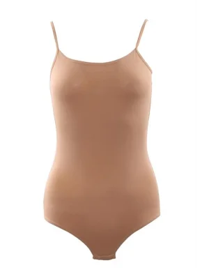 Kadın Pamuklu Alttan Çıtçıtlı İp Askılı Badi (5713)