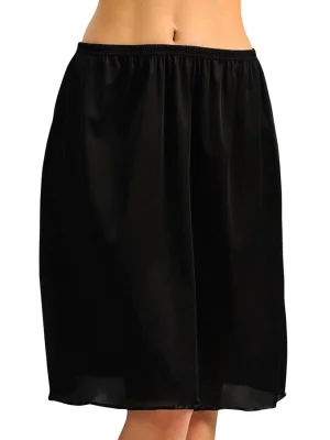 Kadın Polyamid Kumaşlı Diz Altı Uzun Etek Altı Jüpon (0616)