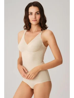 Kadın Toparlayıcı Vücut İnceltici Dikişli Alttan Kancalı Sıkı Badi Korse (5204)