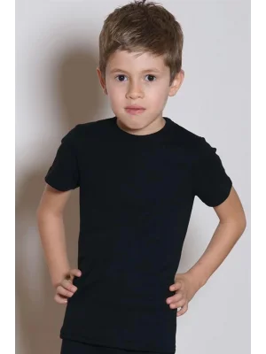 Uniseks Erkek/Kız Çocuk Termal Kısa Kol İçlik (2539)