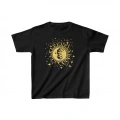 Çocuk Unisex Baskılı T-Shirt - Siyah