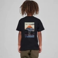 Çocuk Unisex Baskılı T-Shirt - Siyah