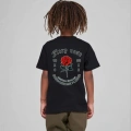 Çocuk Unisex Baskılı T-Shirt - Siyah