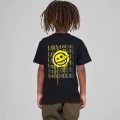 Çocuk Unisex Baskılı T-Shirt - Siyah